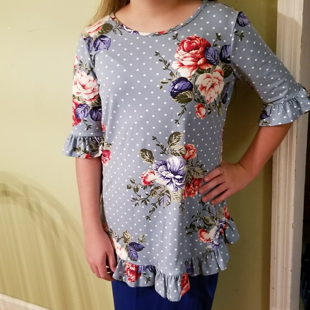 NEW Reb&J ruffle shirt. - Picture 1 of 1
